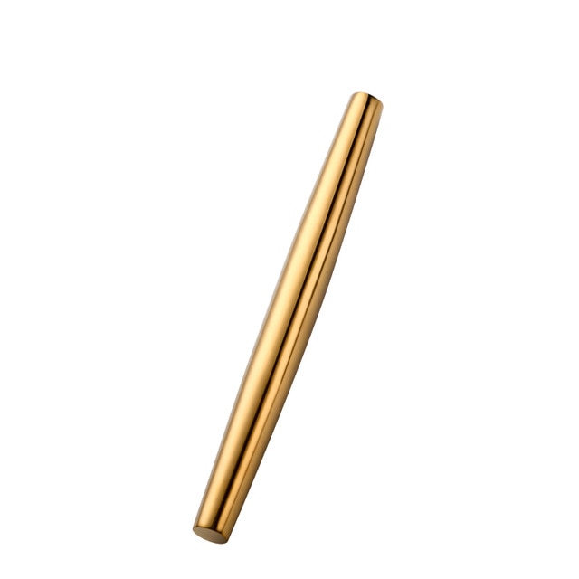 Bisda 1pc Stainless Steel Rolling Pin
