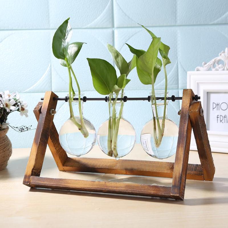 VKTECH Terrarium Hydroponic Plant Vases
