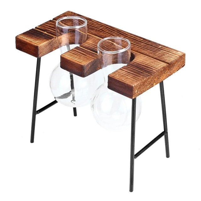 VKTECH Terrarium Hydroponic Plant Vases