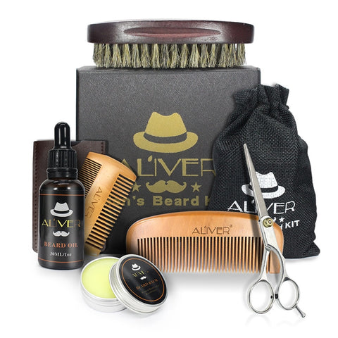 6pc Men Beard Kit