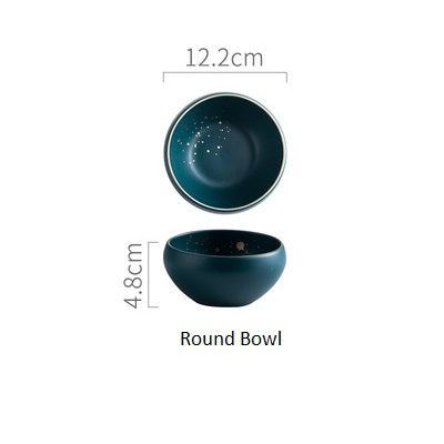Retro Nordic Ceramic Dinnerware