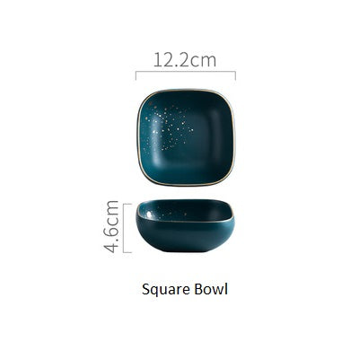Retro Nordic Ceramic Dinnerware