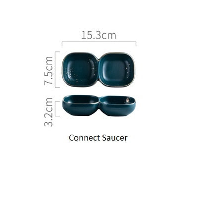 Retro Nordic Ceramic Dinnerware