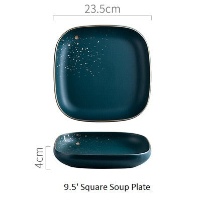 Retro Nordic Ceramic Dinnerware