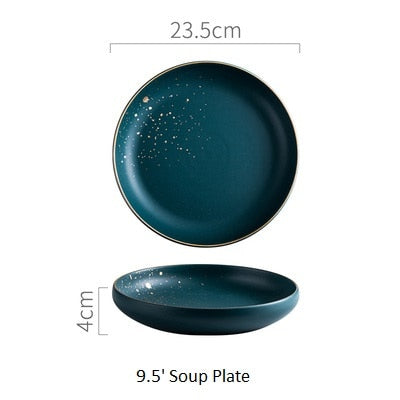 Retro Nordic Ceramic Dinnerware