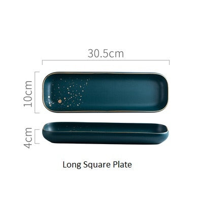 Retro Nordic Ceramic Dinnerware