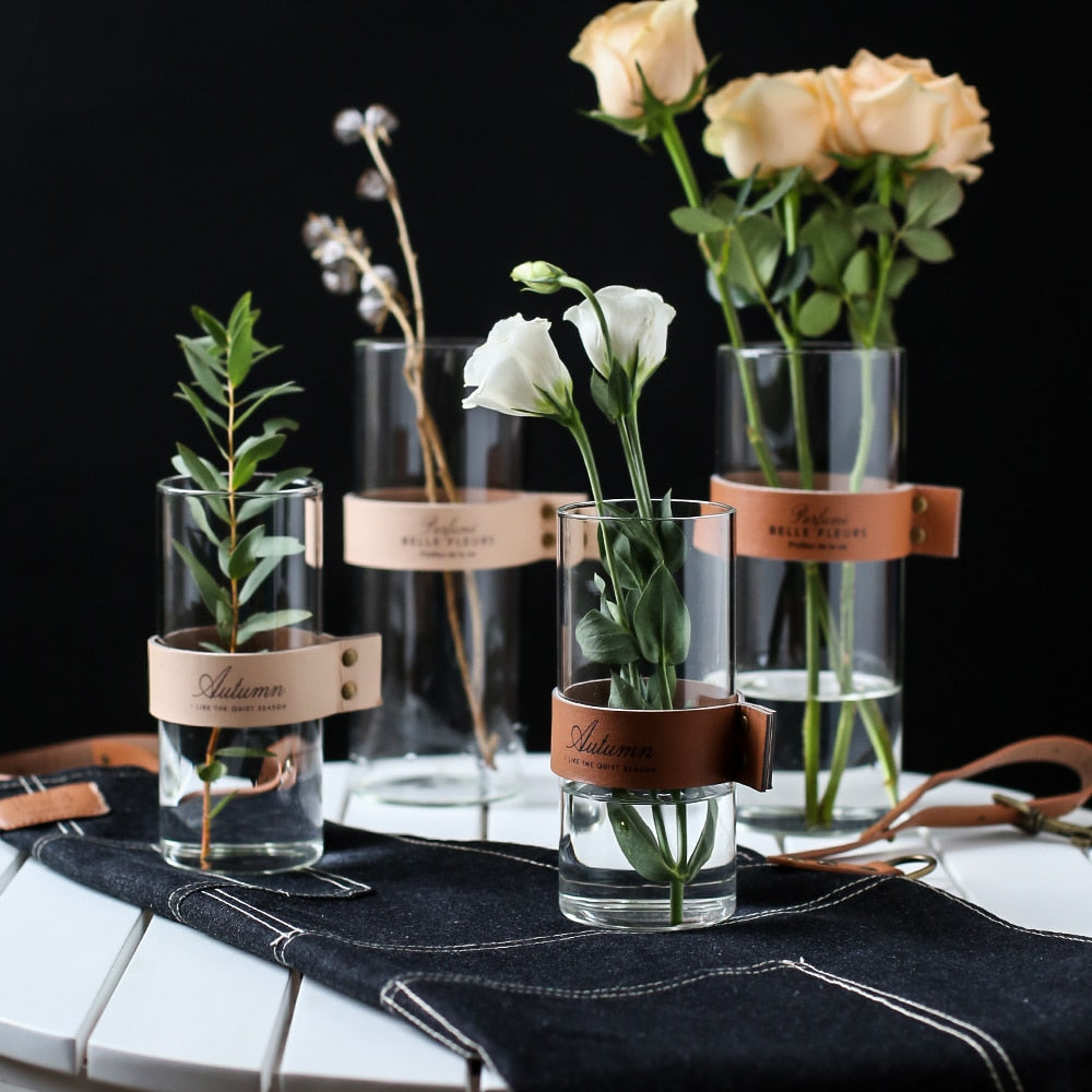 Nordic Glass Flower Vase