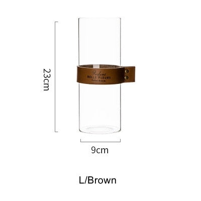 Nordic Glass Flower Vase