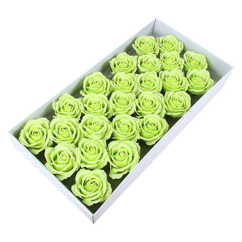 25pc Bath Soap Rose  Essential Oil Soap