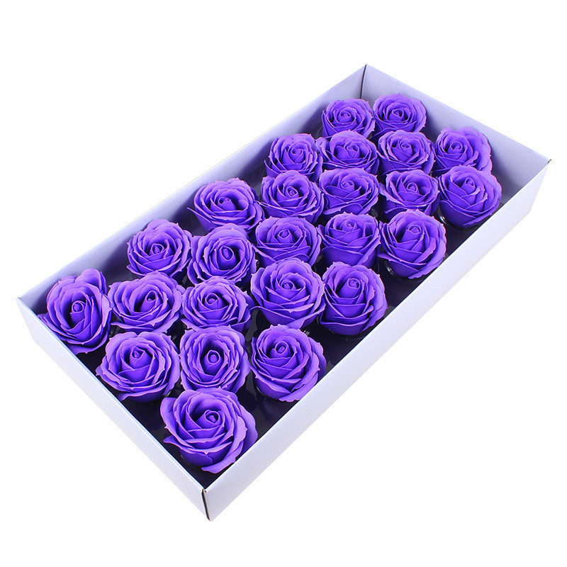 25pc Bath Soap Rose  Essential Oil Soap