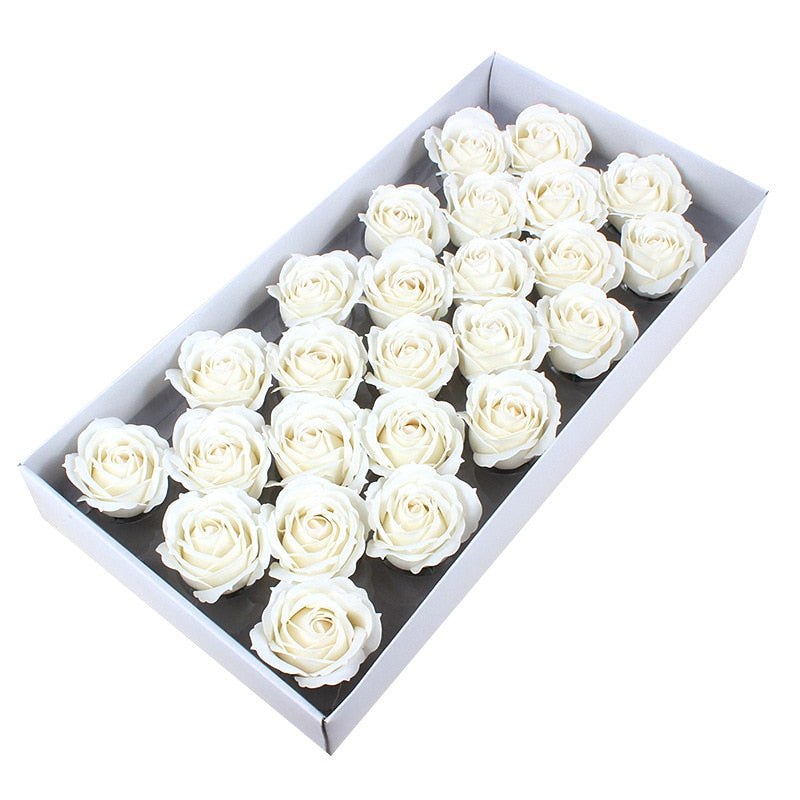 25pc Bath Soap Rose  Essential Oil Soap