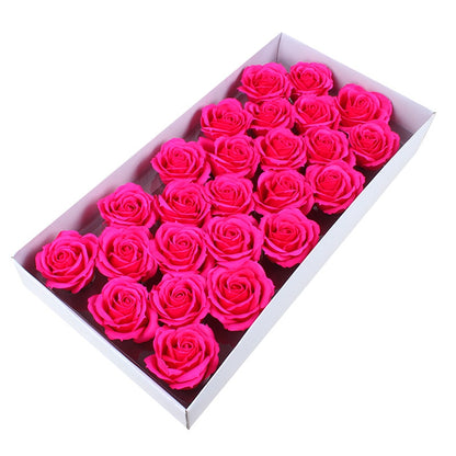 25pc Bath Soap Rose  Essential Oil Soap