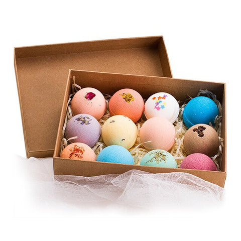 12pc  Exfoliating Bath Bombs