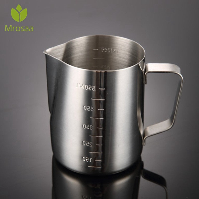 MROSAA Stainless Steel Espresso Pitcher