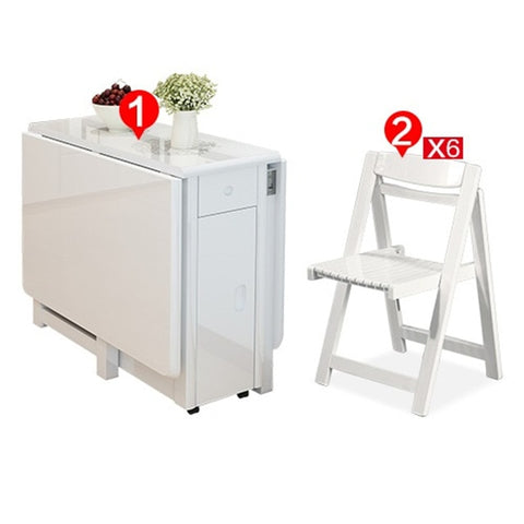 Ecsmoth Folding Dining Table