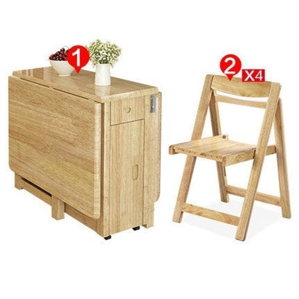 Ecsmoth Folding Dining Table