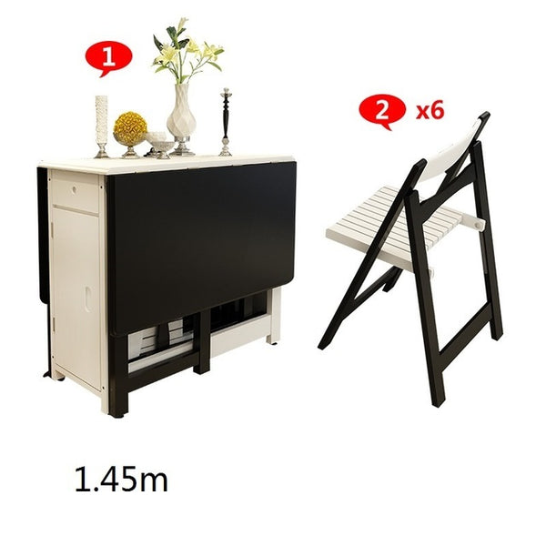 Ecsmoth Folding Dining Table