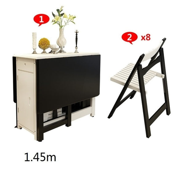 Ecsmoth Folding Dining Table