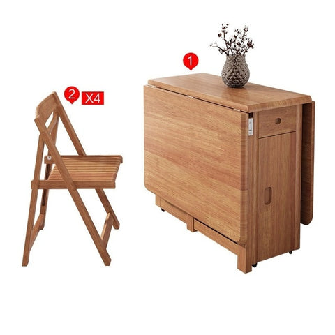 Ecsmoth Folding Dining Table