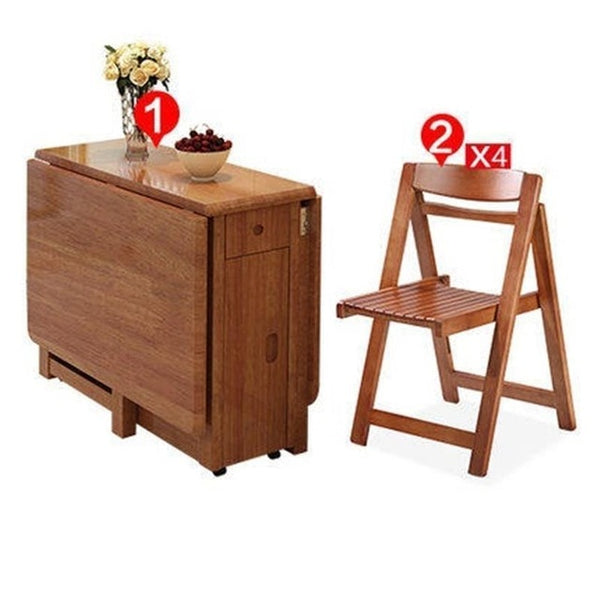 Ecsmoth Folding Dining Table